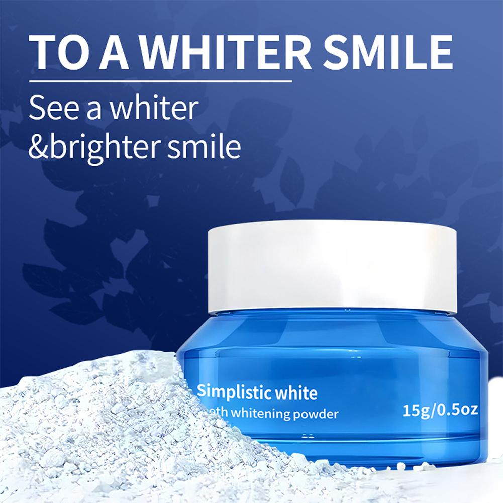 Teeth Whitening Co - Simplistic White Teeth Whitening Powder Stain