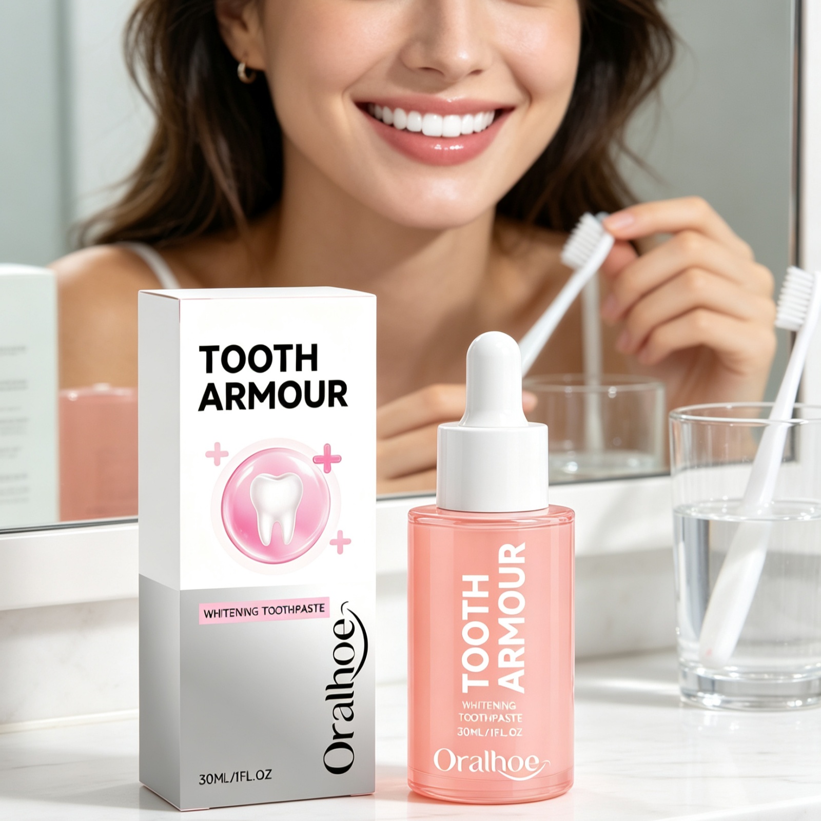 Enamel Repair Serum - Teeth Brightening Serum Repair Enamel Reduce