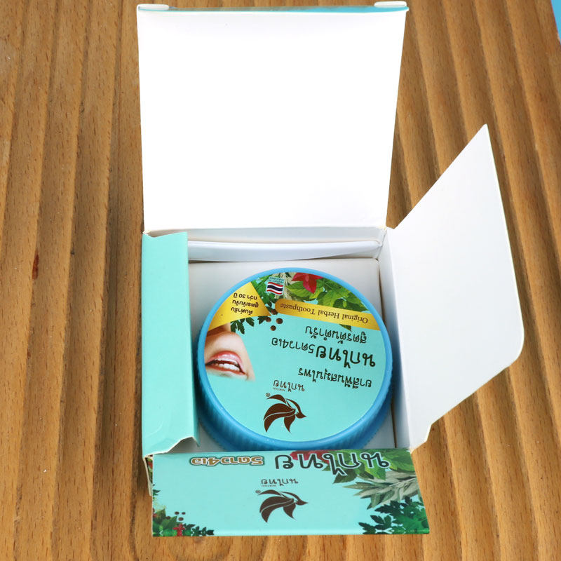 Thai NOKTHAI Herbal Tooth Powd - Teeth Whitening In Thailand ulasan dan harga