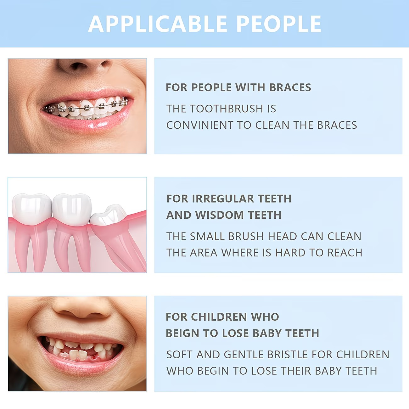 1/3pc Orthodontic Braces Tooth - Teeth Whitening For Braces ulasan dan harga