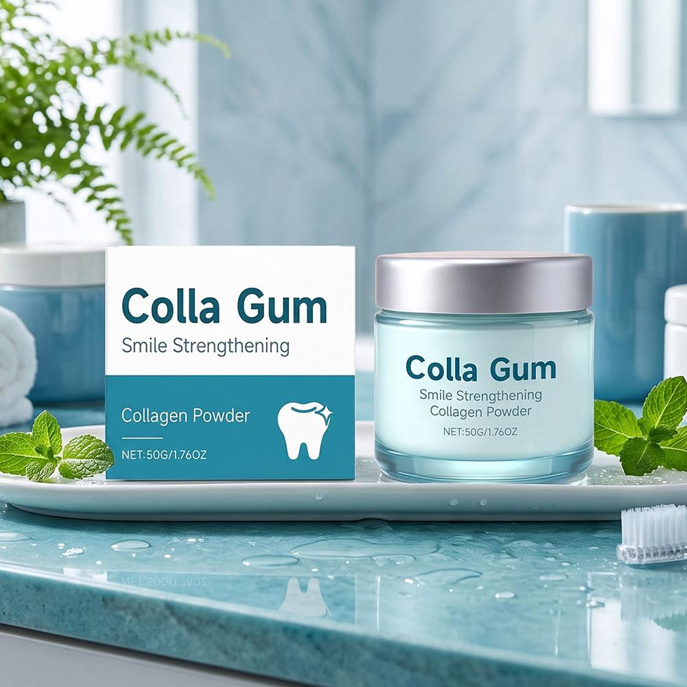 Strengthening Collagen Gum Pow - Teeth Whitening Co ulasan dan harga