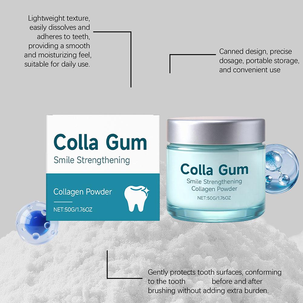 Strengthening Collagen Gum Pow - Teeth Whitening Co ulasan dan harga