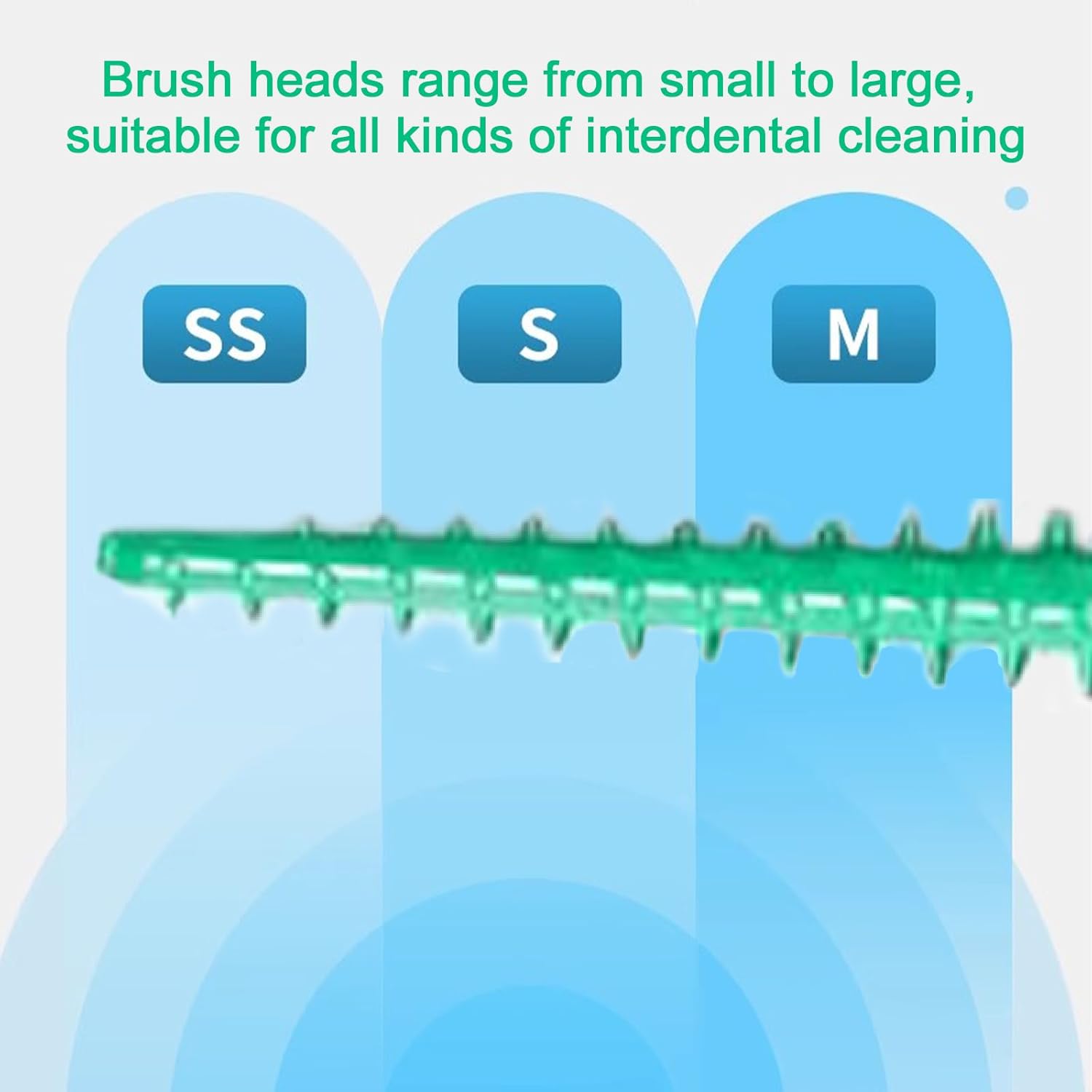 40~150PCS Silicone Interdental - Teeth Whitening For Braces ulasan dan harga