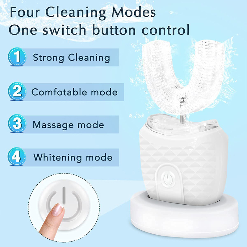 U-Shaped Rechargeable Light Qu - Teeth Whitening Procedure ulasan dan harga