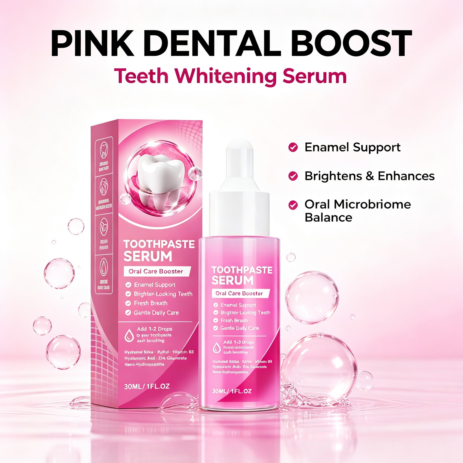 Nano Hydroxyapatite Toothpaste - Enamel Repair Serum ulasan dan harga