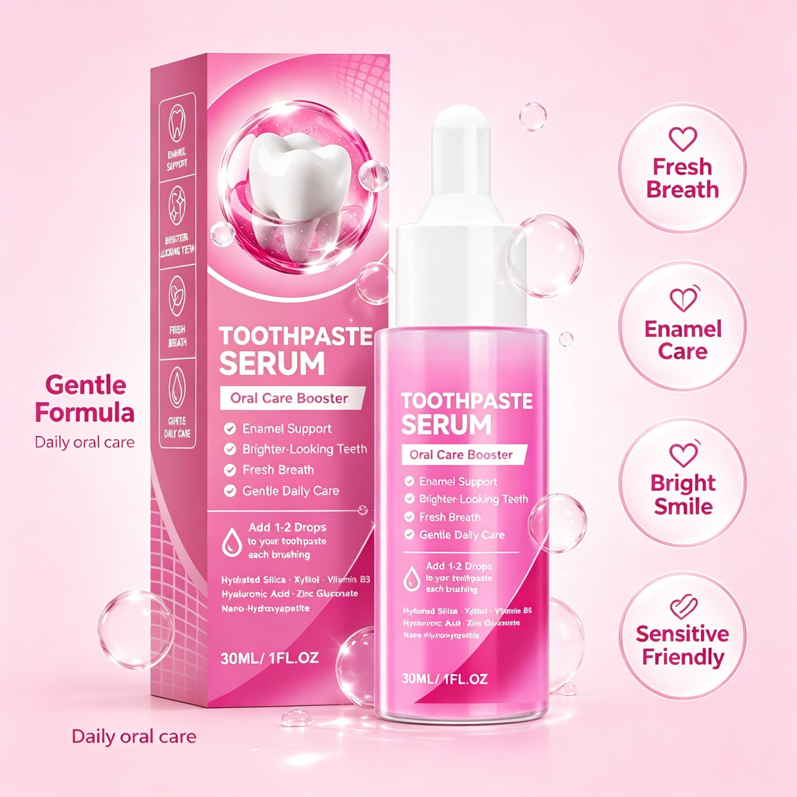 Nano Hydroxyapatite Toothpaste - Enamel Repair Serum ulasan dan harga