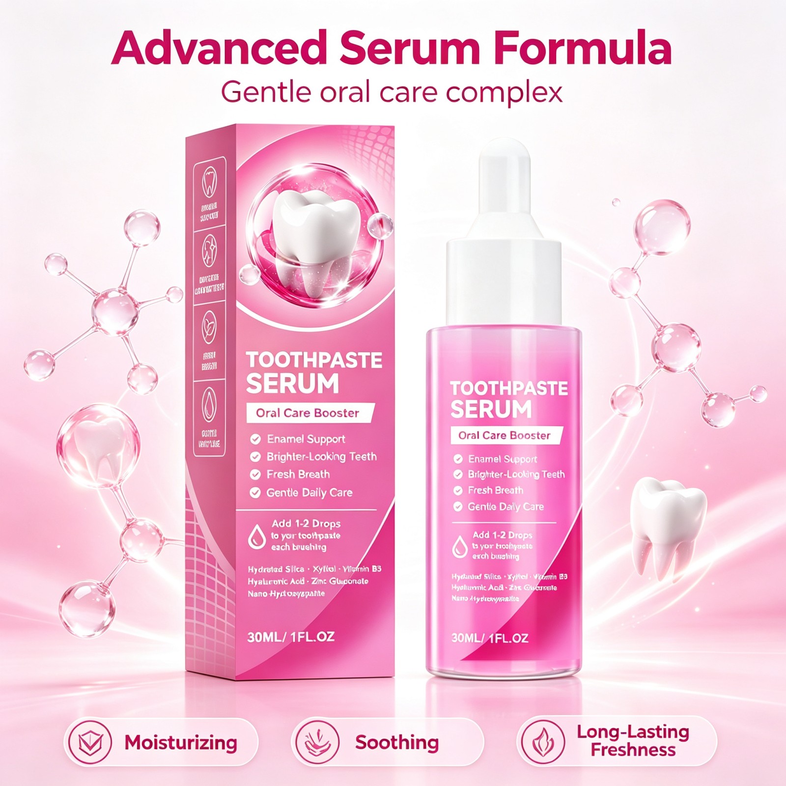 Nano Hydroxyapatite Toothpaste - Enamel Repair Serum ulasan dan harga