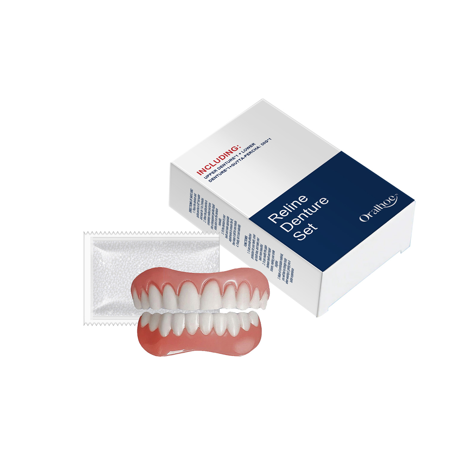 False Teeth Dentures Temporary - Teeth Whitening For Braces ulasan dan harga