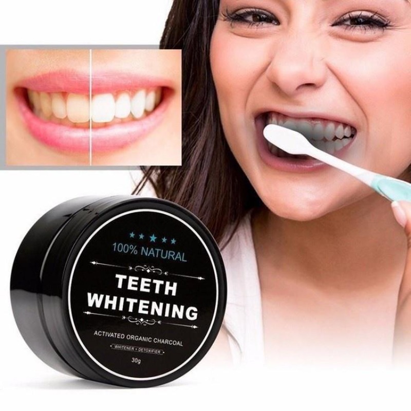 1 Box Activated Charcoal Teeth - Teeth Whitening Co ulasan dan harga