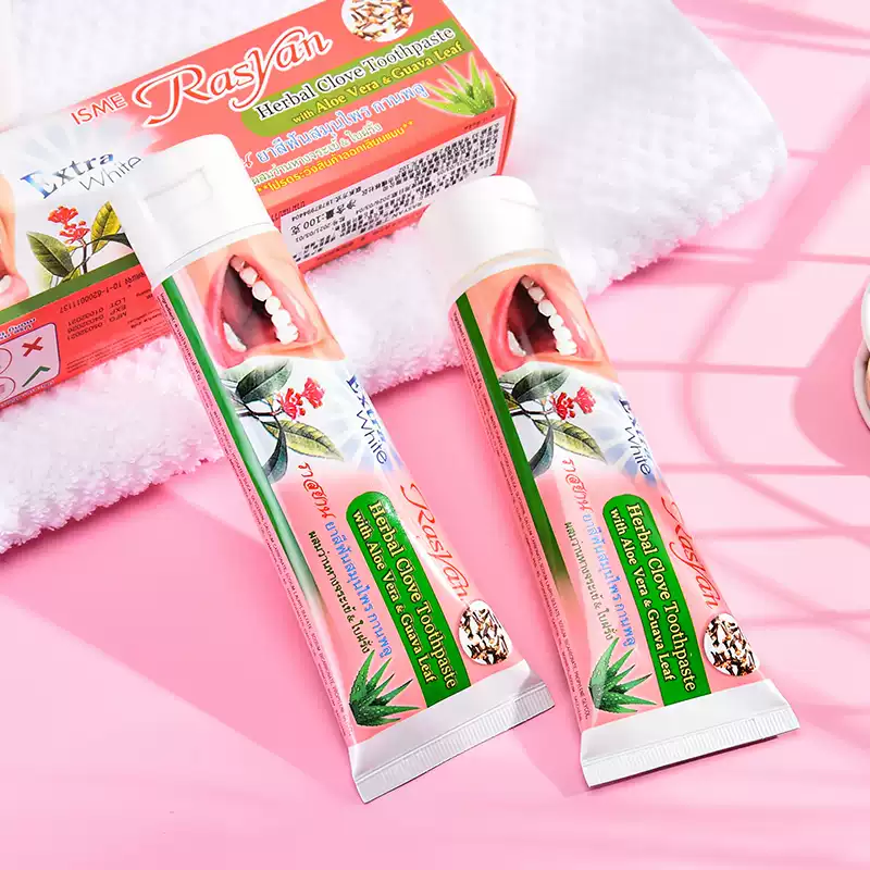 RASYAN Herbal Clove Tooth Powd - Teeth Whitening In Thailand ulasan dan harga