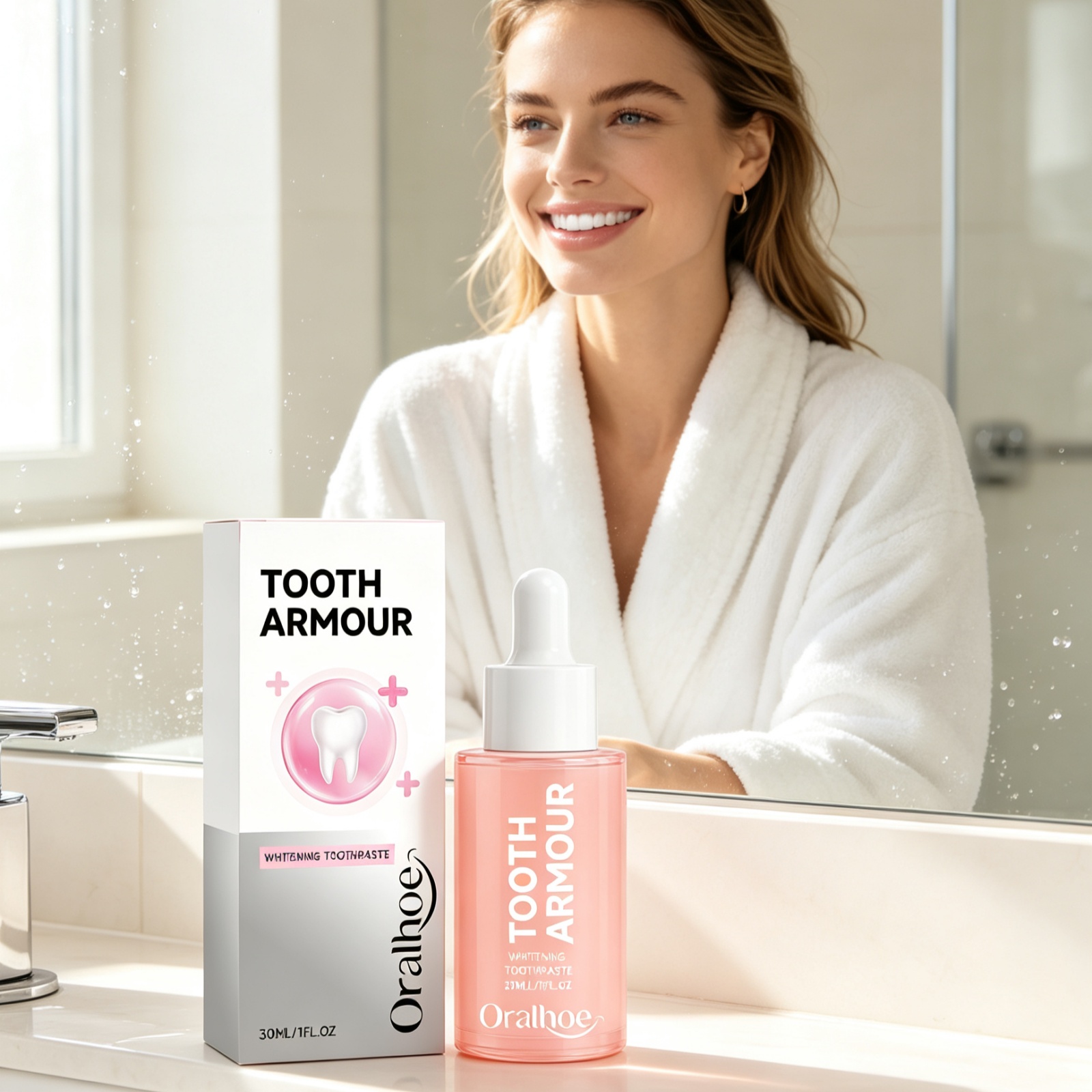 Teeth Brightening Serum Repair - Enamel Repair Serum ulasan dan harga