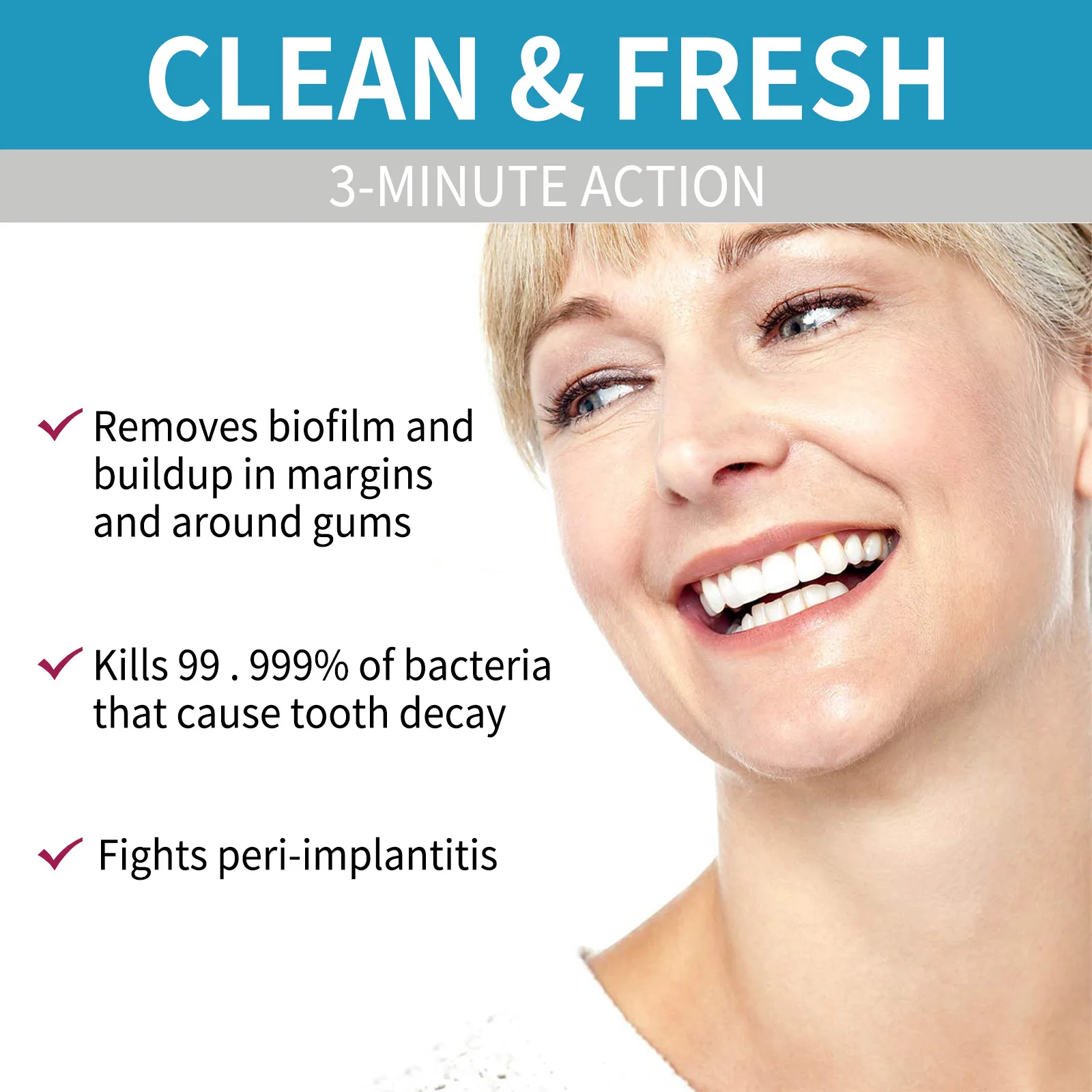 Aligner Denture Cleaner Foam D - Teeth Whitening For Braces ulasan dan harga
