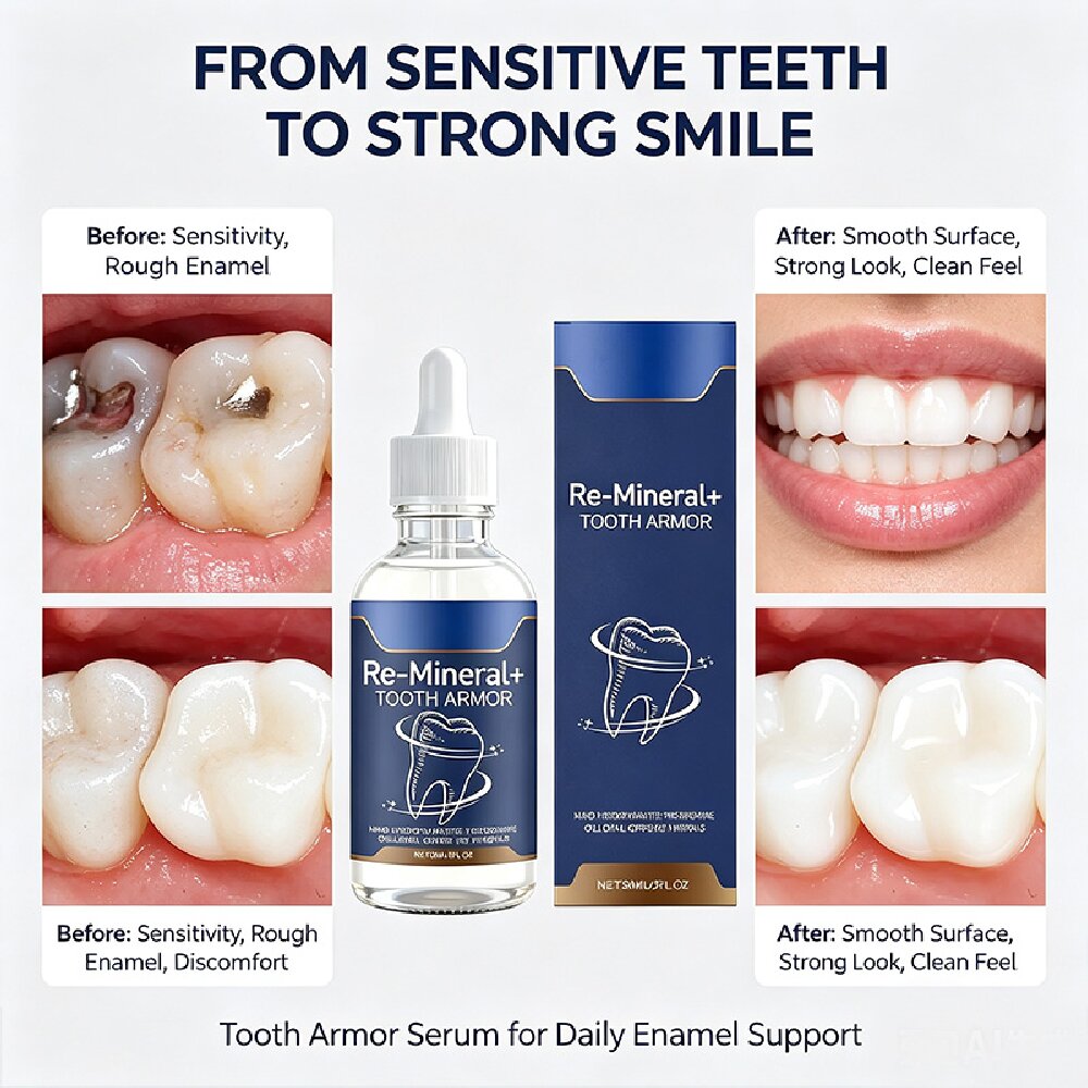 Re-Mineral+ Tooth Armor Enamel - Enamel Repair Serum ulasan dan harga