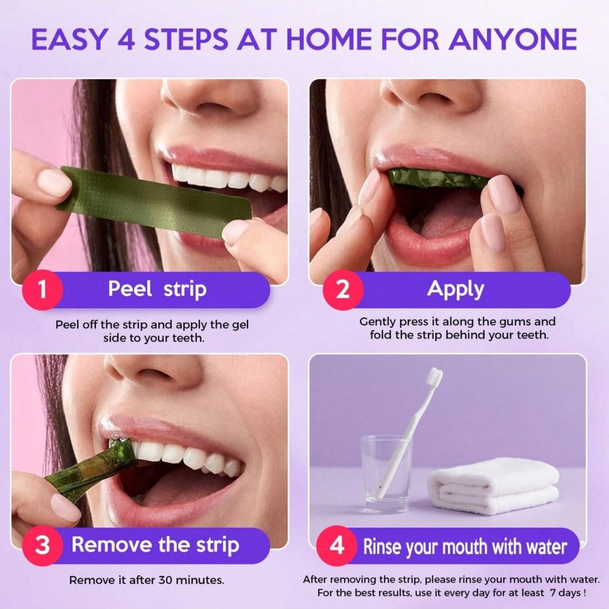Deluxe Whitening Teeth Sticker - Teeth Whitening Ai ulasan dan harga