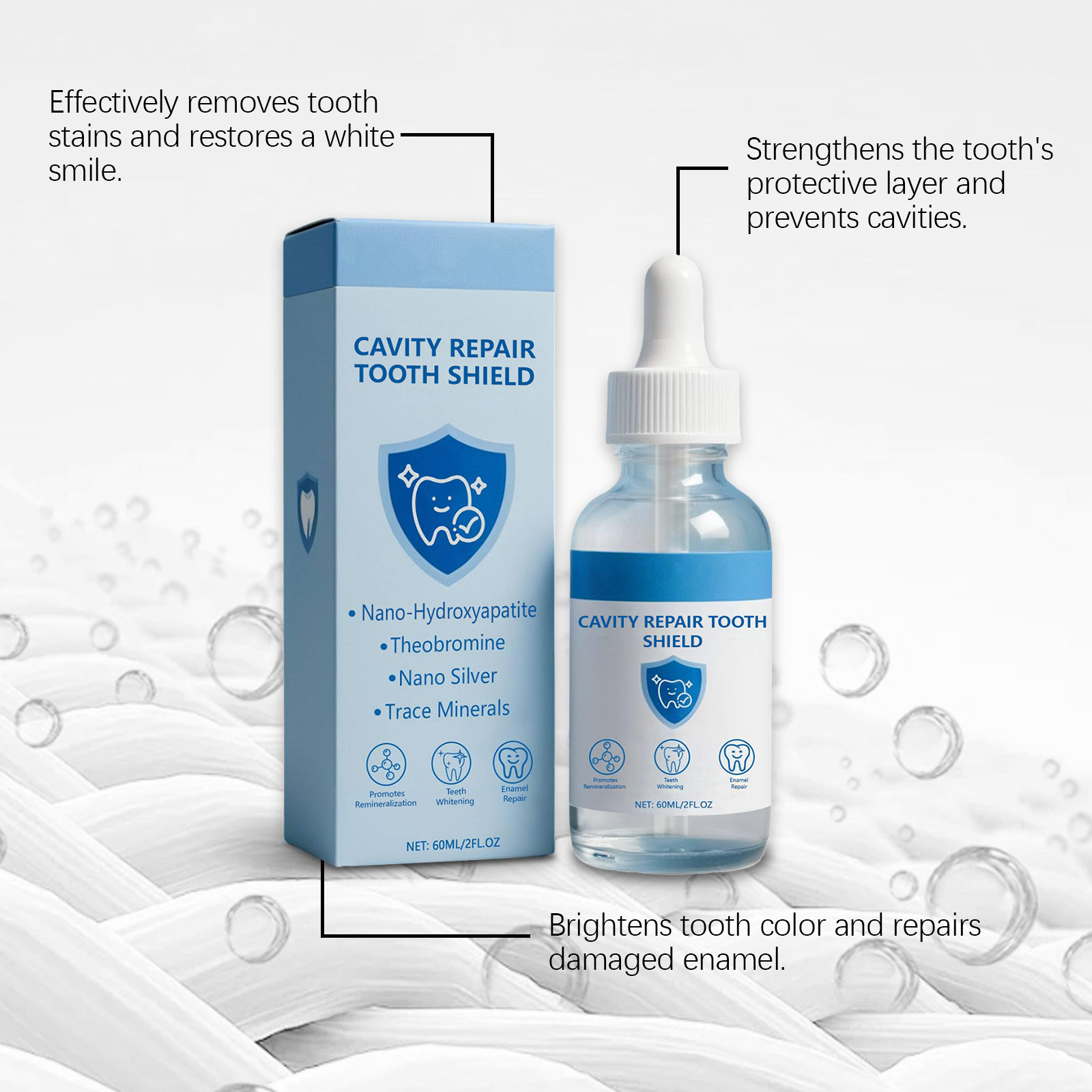 60ml Tooth Whitening Polish Te - Teeth Whitening And Stain Removal ulasan dan harga