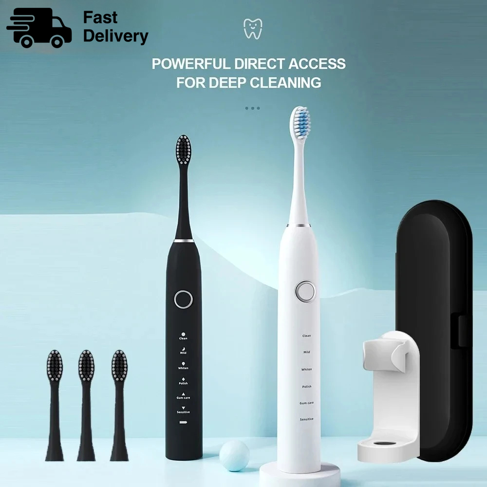 KLXKLX Sonic Electric Toothbru - Teeth Whitening Procedure ulasan dan harga