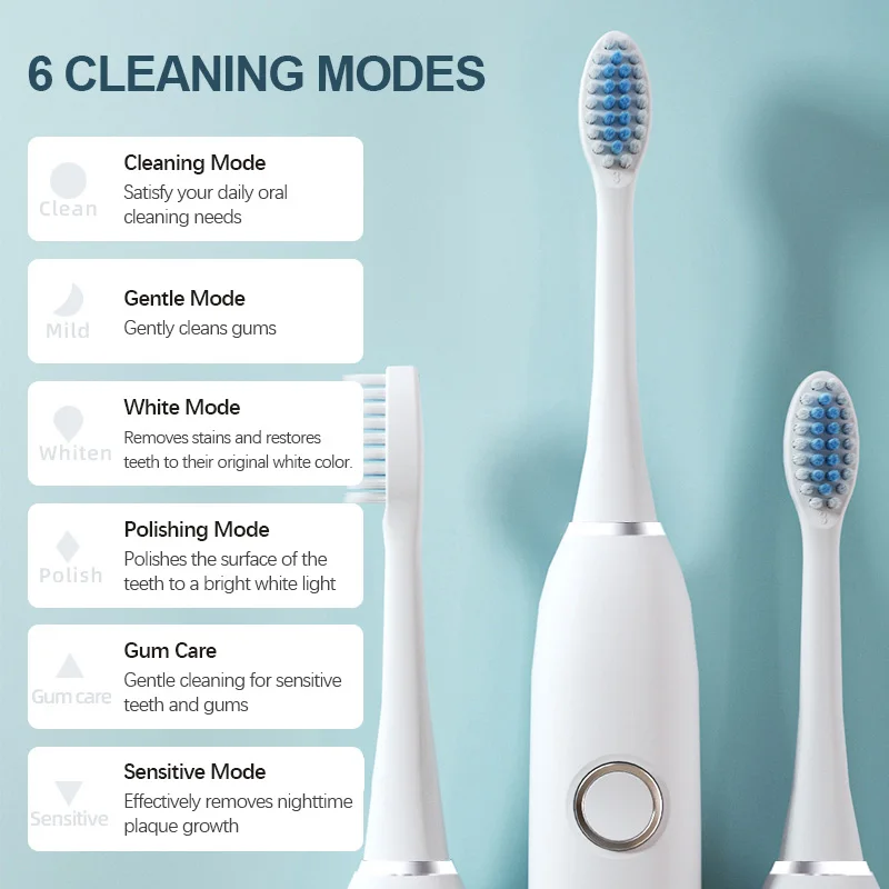 KLXKLX Sonic Electric Toothbru - Teeth Whitening Procedure ulasan dan harga
