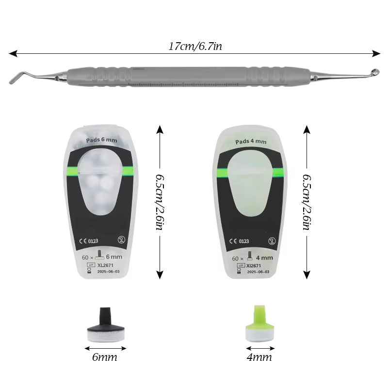 Dental Composite Kit with Foam - Teeth Whitening Procedure ulasan dan harga