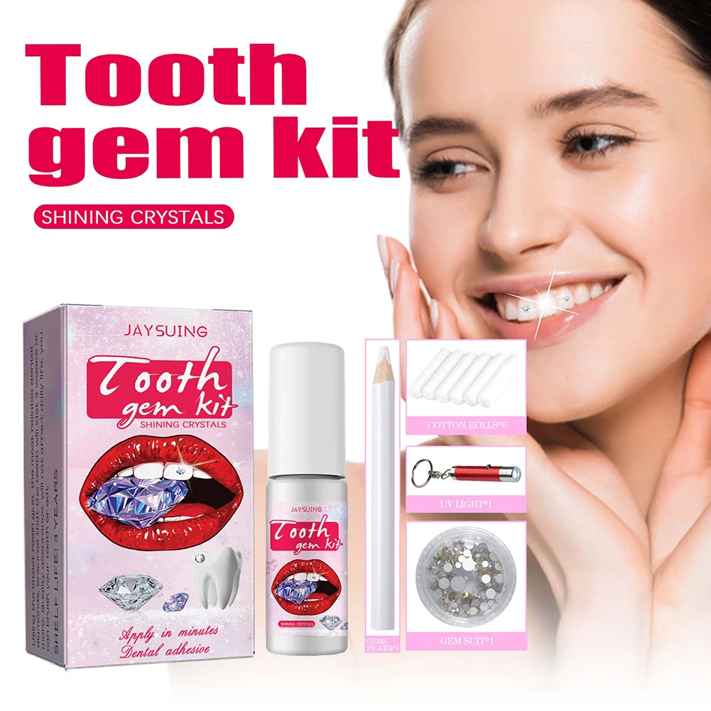 DIY Tooth Gems Kit with Crysta - Tooth Gem Kit ulasan dan harga